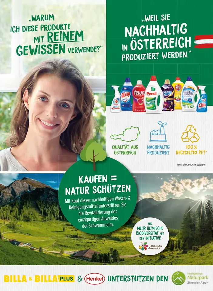 Henkel unterstützt gemeinsam mit Blühendes Österreich und dem Hochgebirgs-Naturpark Zillertaler Alpen die Revitalisierung des Auwalds auf der Schwemmalm.