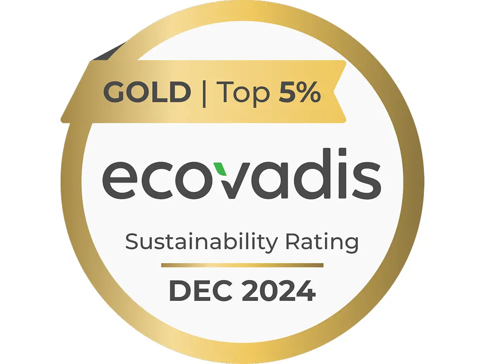 EcoVadis Gold Medal 2024