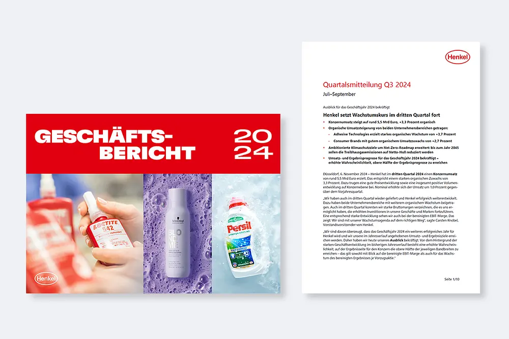 Cover Henkel Berichte