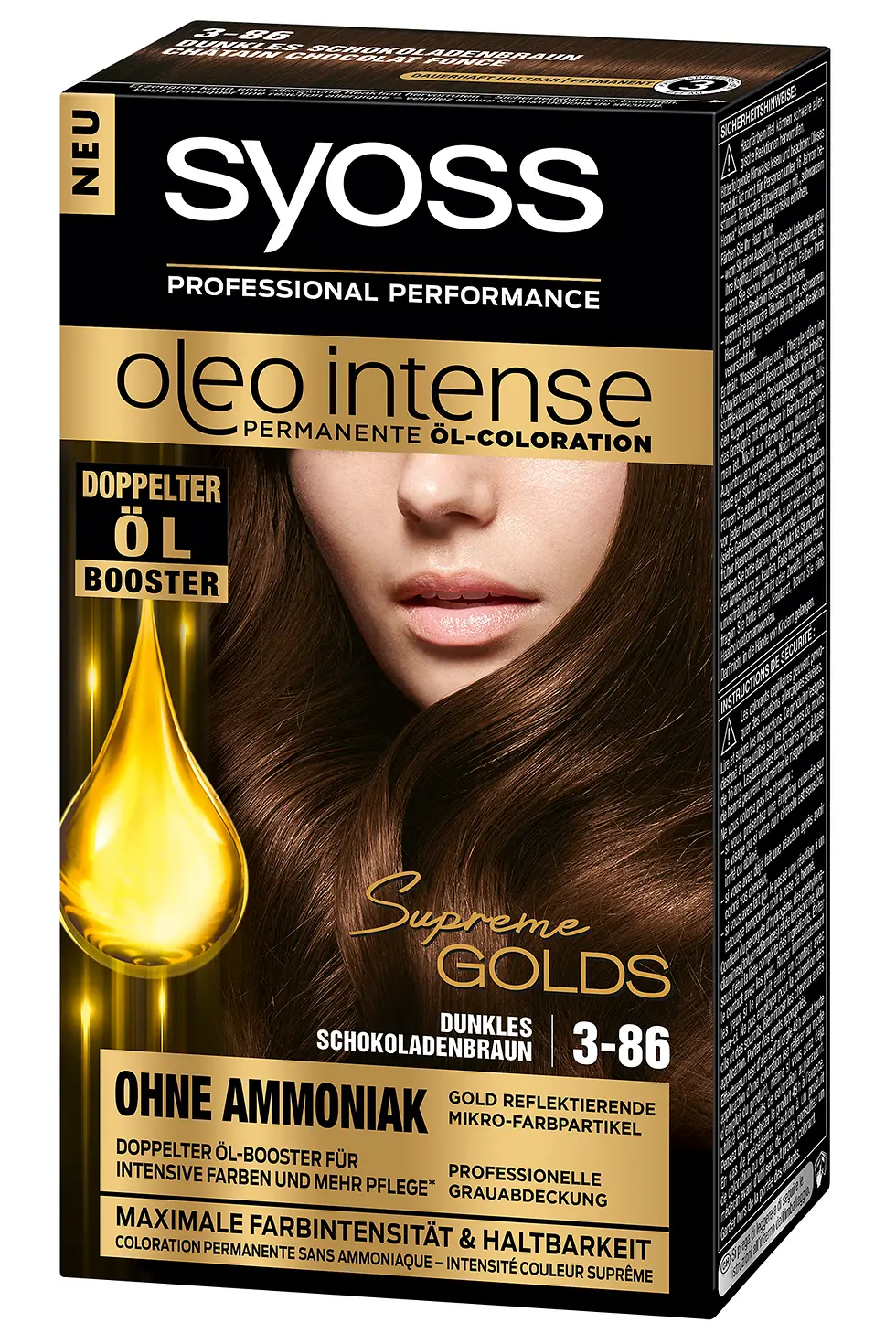 Syoss Oleo Intense Supreme Gold Dunkles Schokoladenbraun