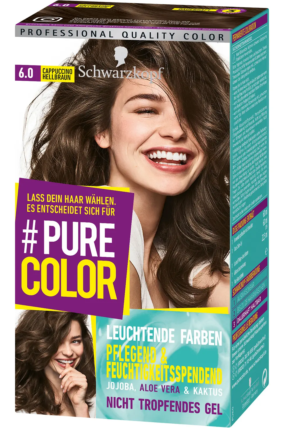 Pure Color 6.0 Cappuccino Hellbraun