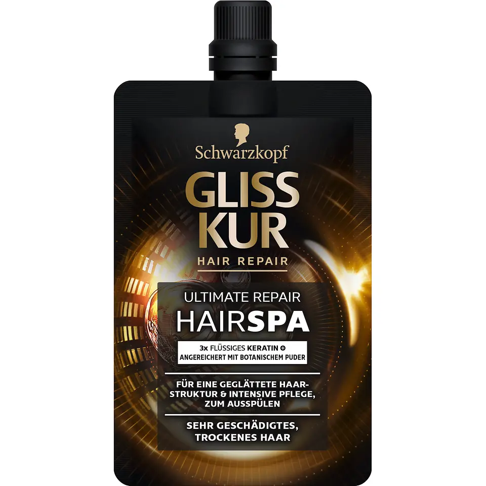 Gliss Kur Ultimate Repair Hairspa mit Flüssigem Keratin