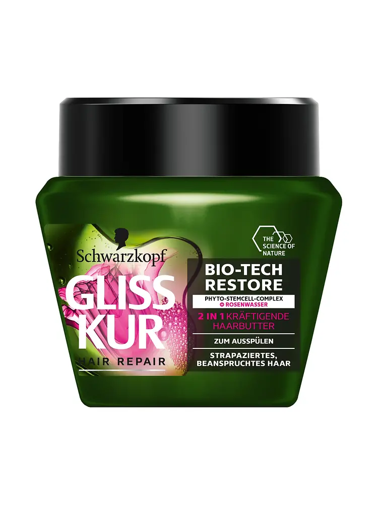 Gliss Kur Bio-Tech Restore 2in1 Kräftigende Haarbutter